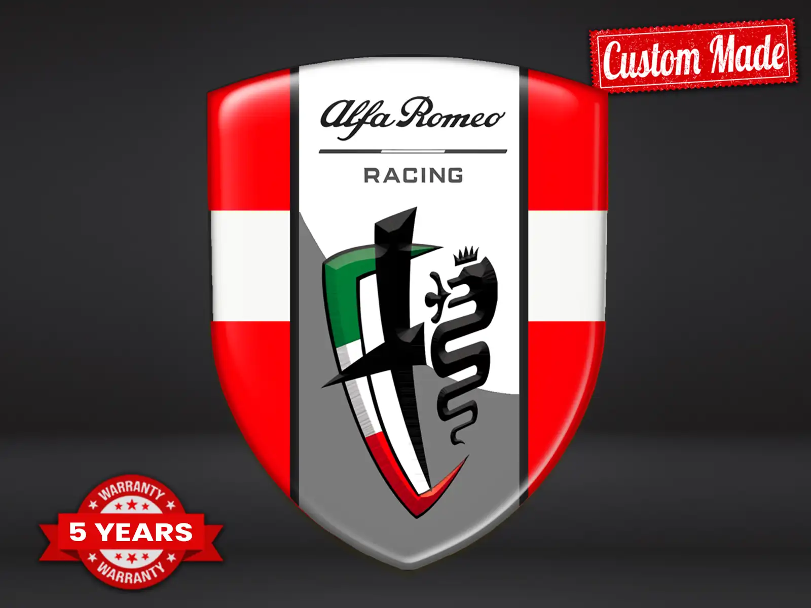Alfa Romeo Pegatinas Negocio Personalizadas Lujo Premium Alta Gama